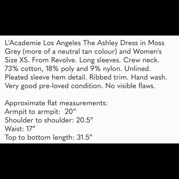 L’Acadamie sweatshirt Dress XS - Picture 6 of 6